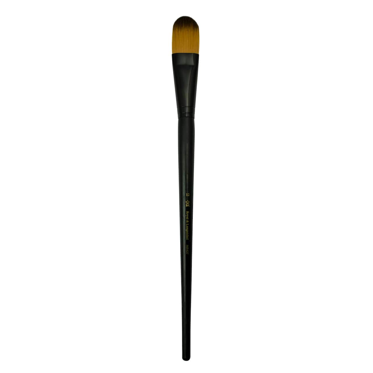 12 Pack: Royal & Langnickel® Essentials™ Long Handle Filbert Brush